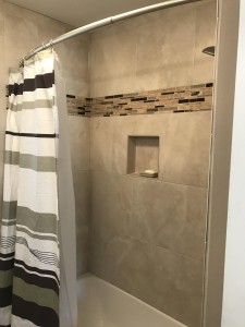 Finish Tile shower
